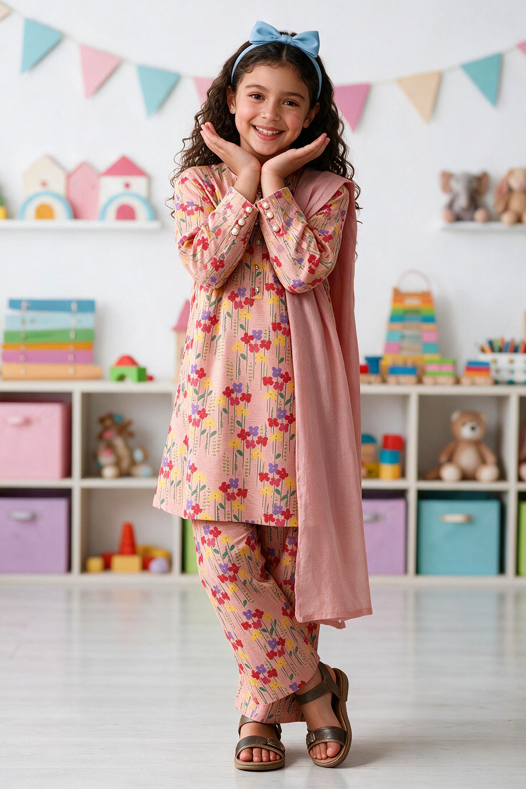 Kurta Dupatta Trouser - 3483