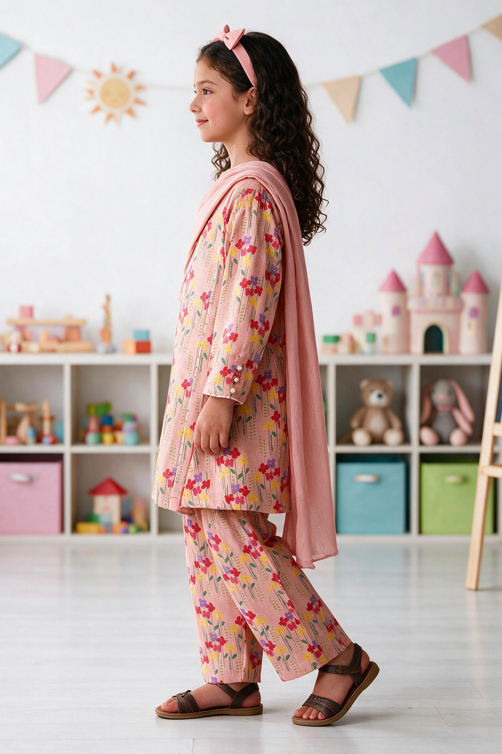 Kurta Dupatta Trouser - 3483