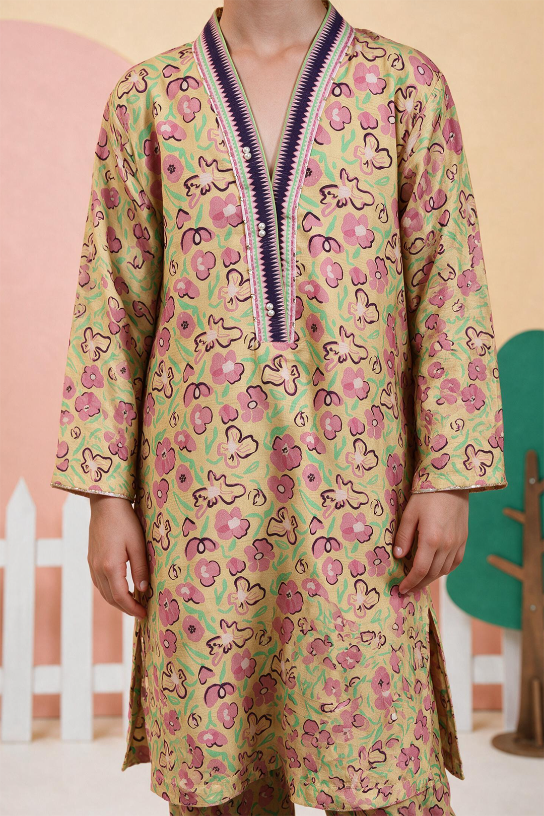 Kurta Dupatta Trouser - 3484