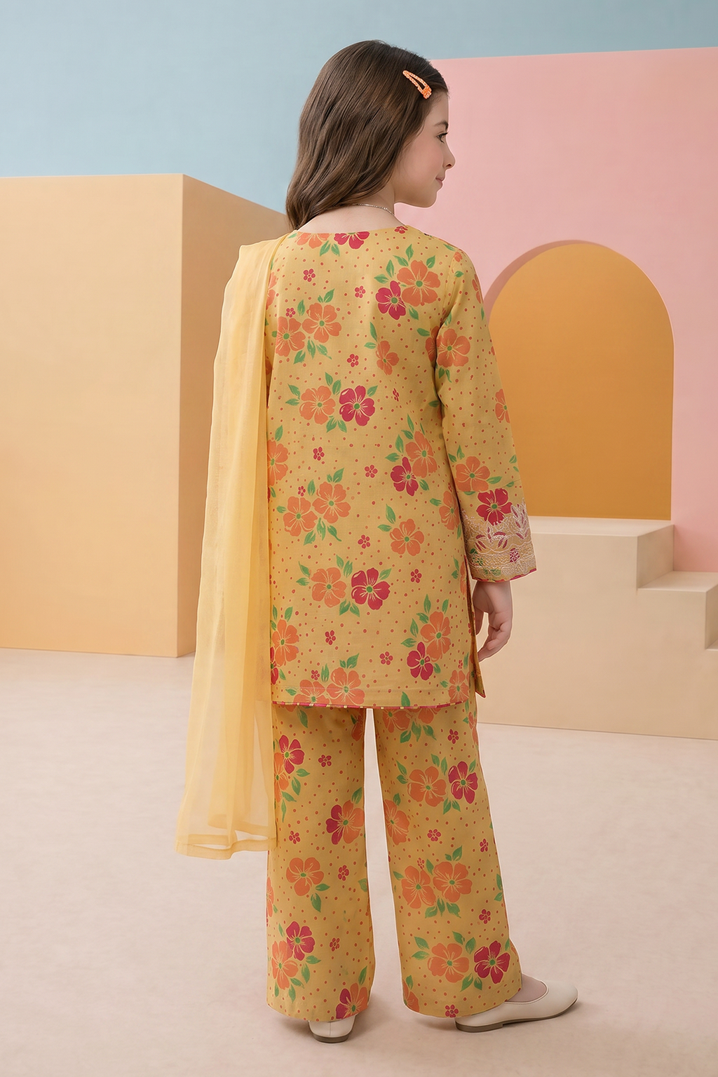 Kurta Dupatta Trouser - 3487