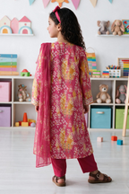 Embroidered Kurta Dupatta Trouser - 3488