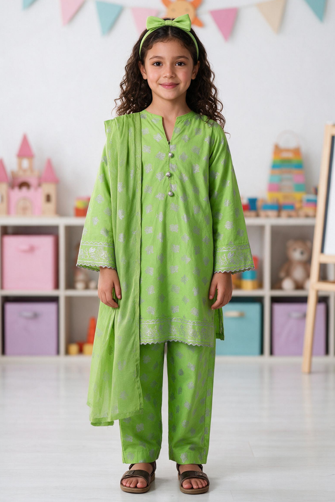 Kurta Dupatta Trouser - 3568