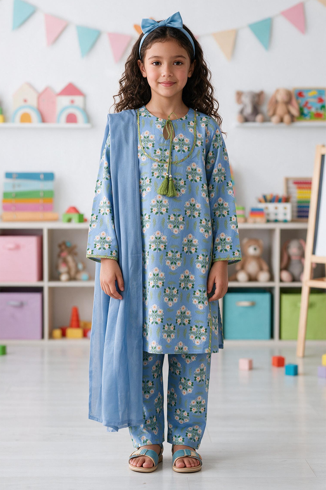 Kurta Dupatta Trouser - 3576