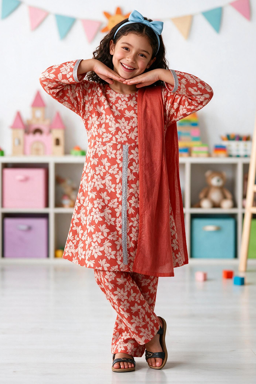 Kurta Dupatta Trouser - 3579