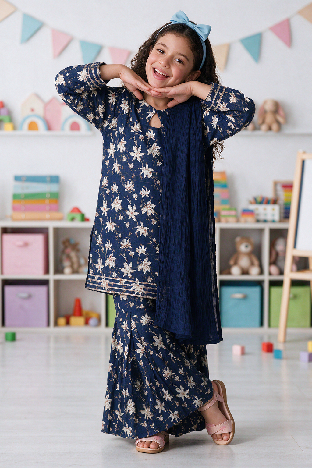 Kurta Dupatta Trouser - 3638