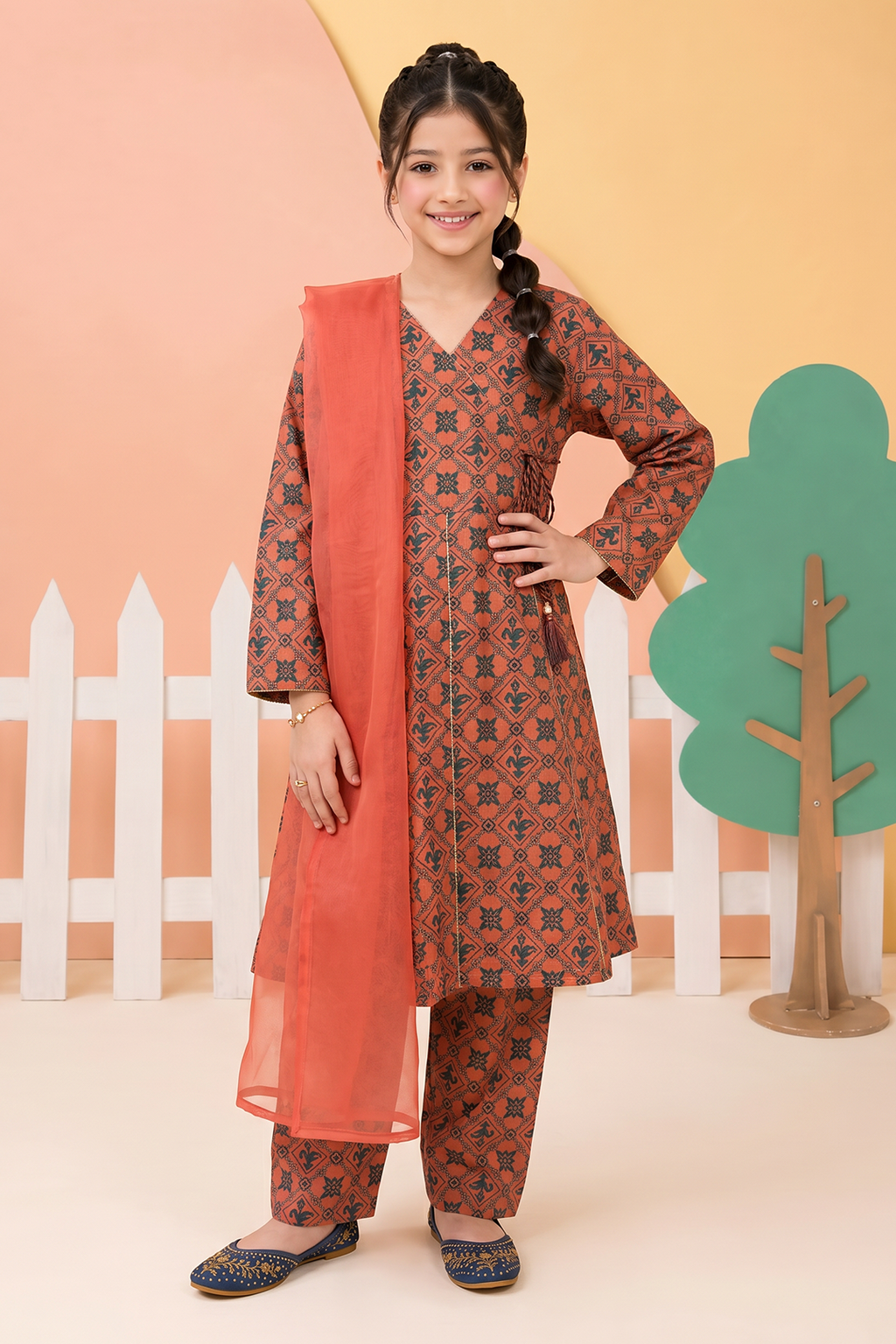 Kurta Dupatta Trouser - 3640