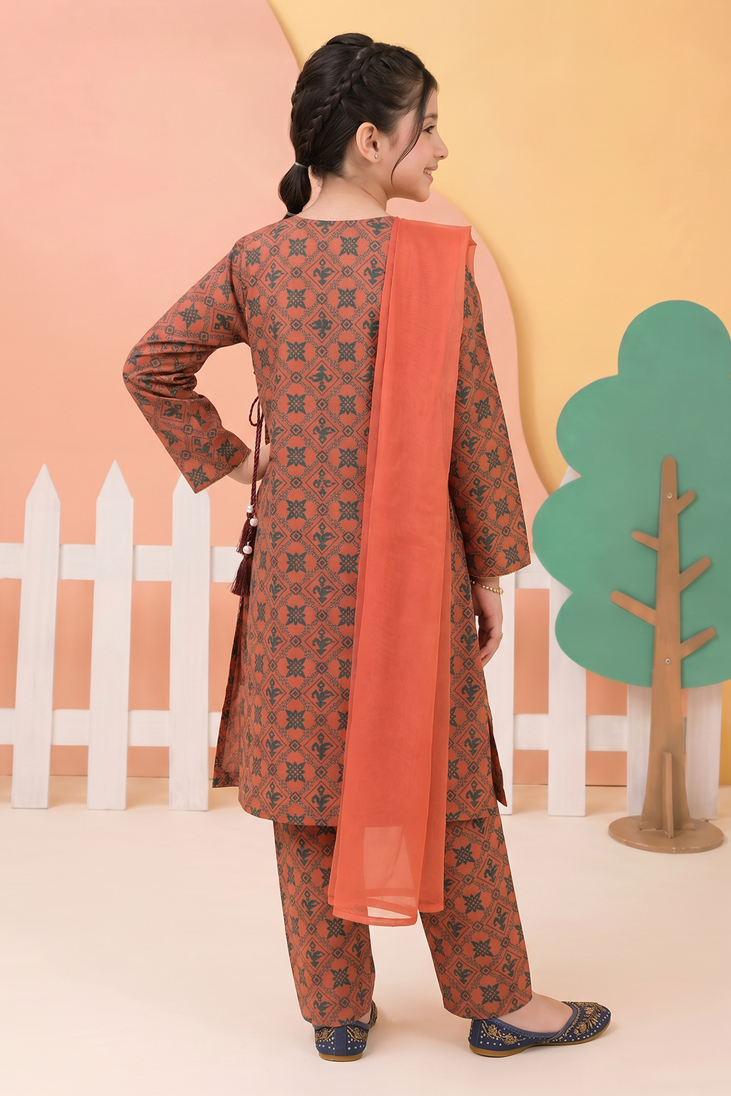 Kurta Dupatta Trouser - 3640