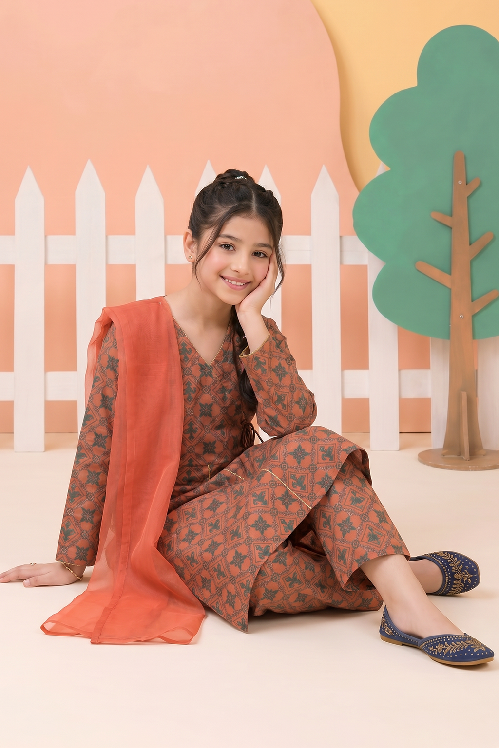Kurta Dupatta Trouser - 3640