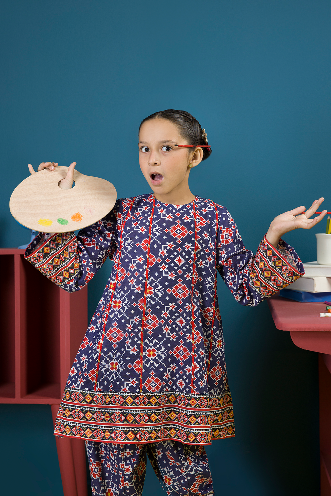 Kurta Trouser - 2706