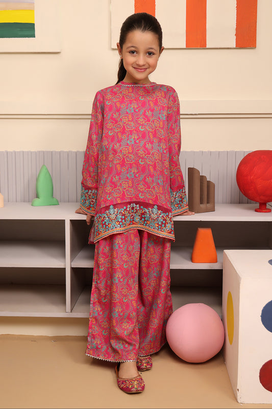 Embroidered Kurta Trouser - 2730