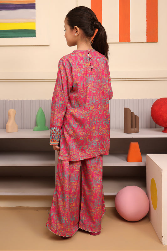 Embroidered Kurta Trouser - 2730