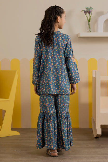 Embroidered Kurta Trouser - 2731