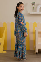 Embroidered Kurta Trouser - 2731