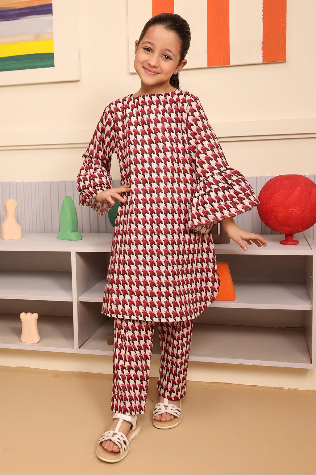 Kurta Trouser - 2734