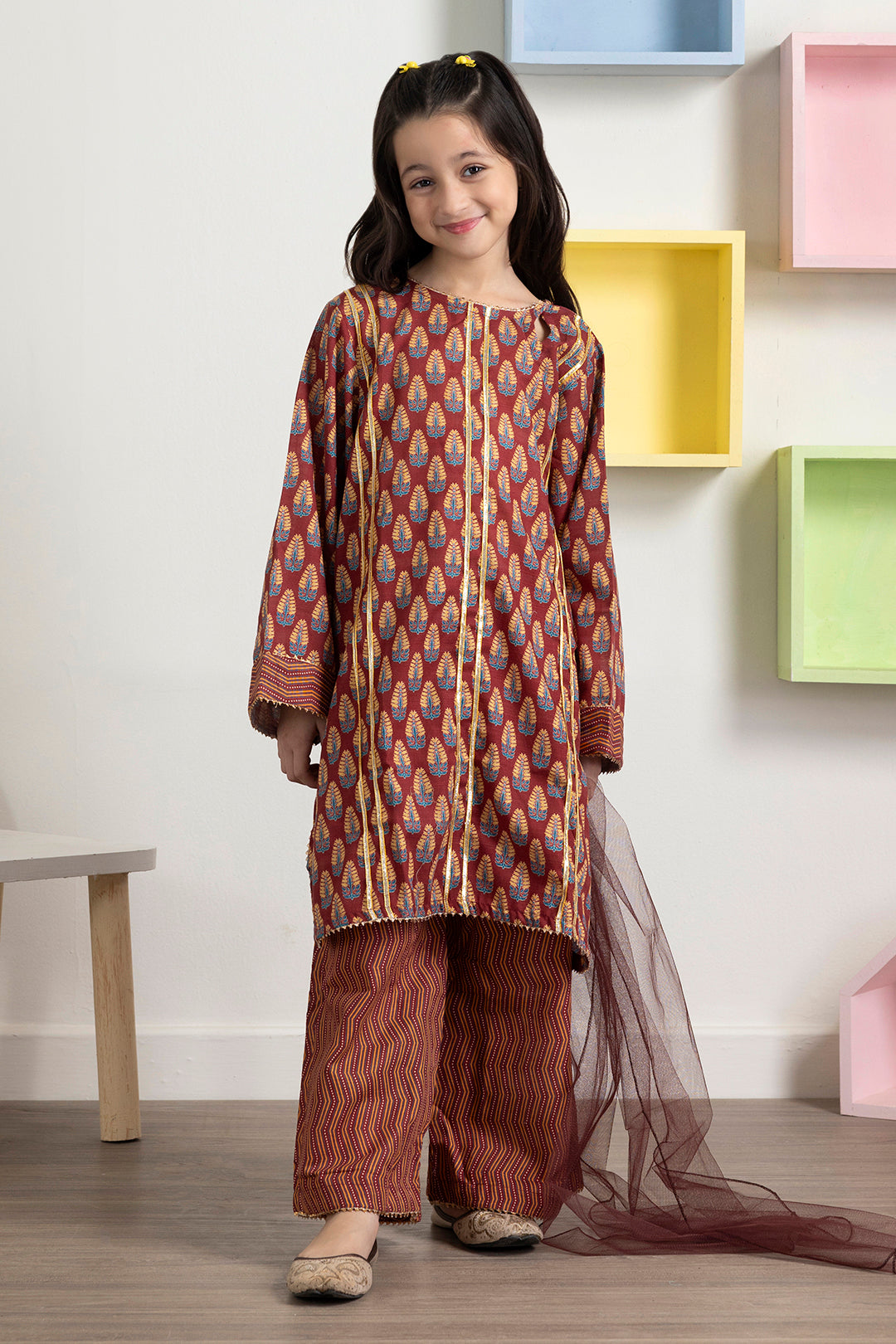 Kurta Dupatta Trouser - 3769