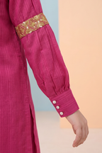Embroidered Kurta Trouser - 2446