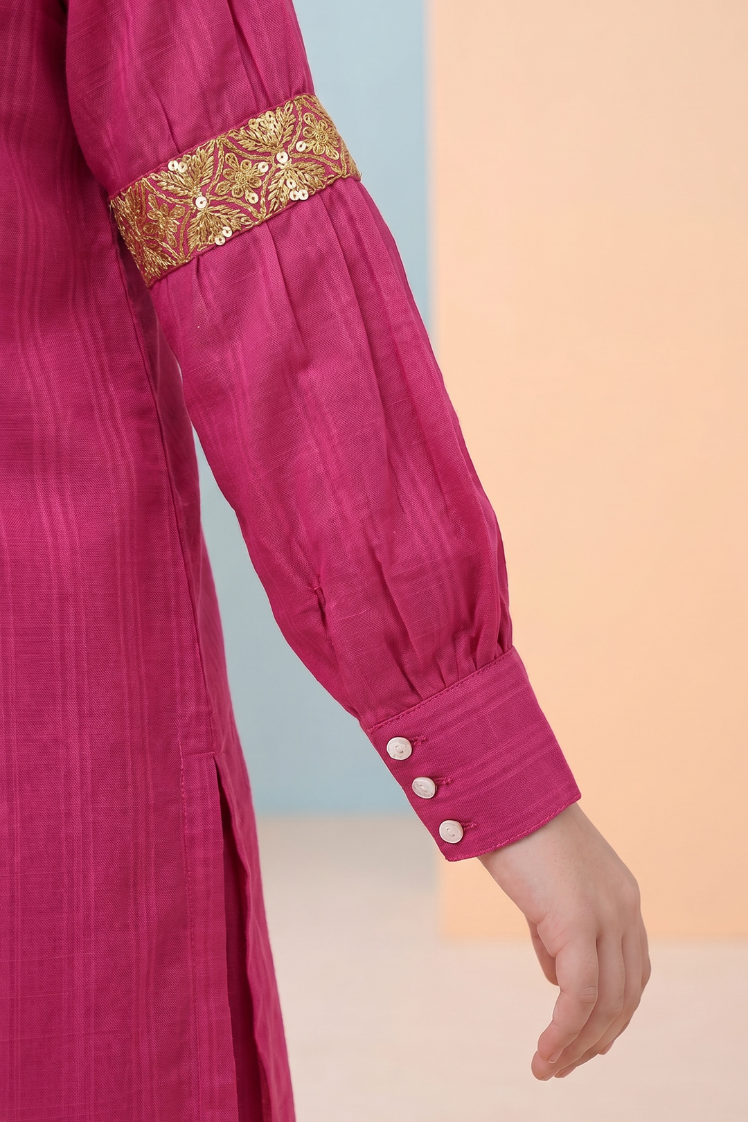 Embroidered Kurta Trouser - 2446