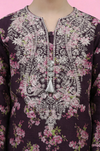 Embroidered Kurta Trouser - 2451