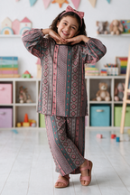Embroidered Kurta Trouser - 2471