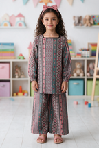 Embroidered Kurta Trouser - 2471