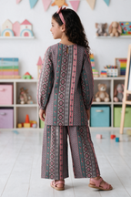 Embroidered Kurta Trouser - 2471