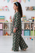 Embroidered Kurta Dupatta Trouser - 3454
