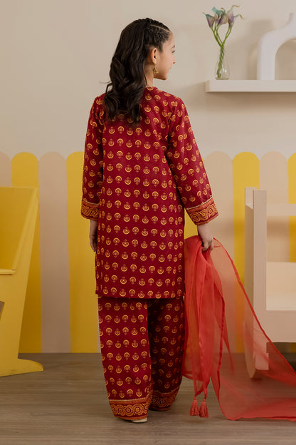 Kurta Dupatta Trouser - 3456
