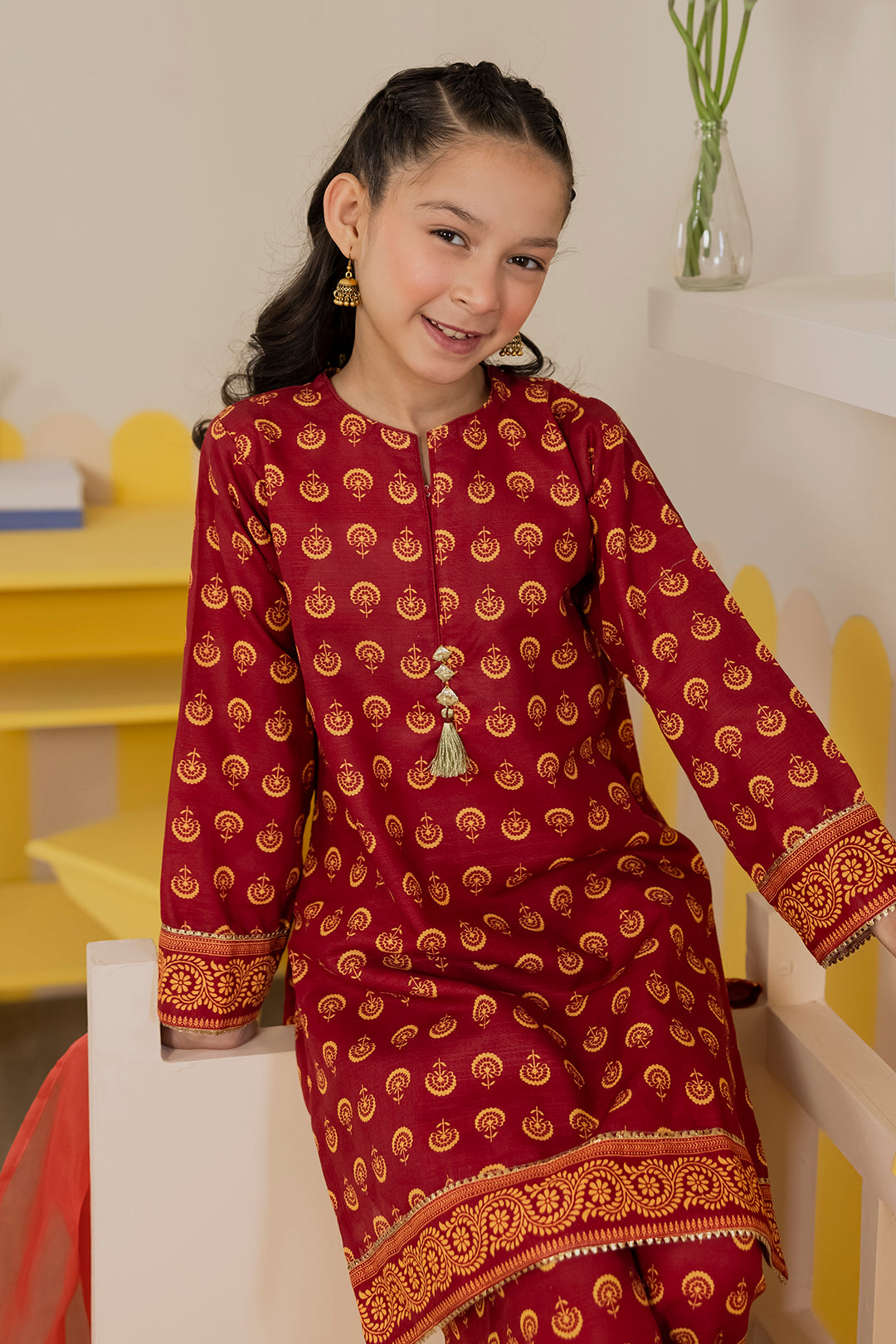 Kurta Dupatta Trouser - 3456