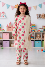 Embroidered Kurta Dupatta Trouser - 3481