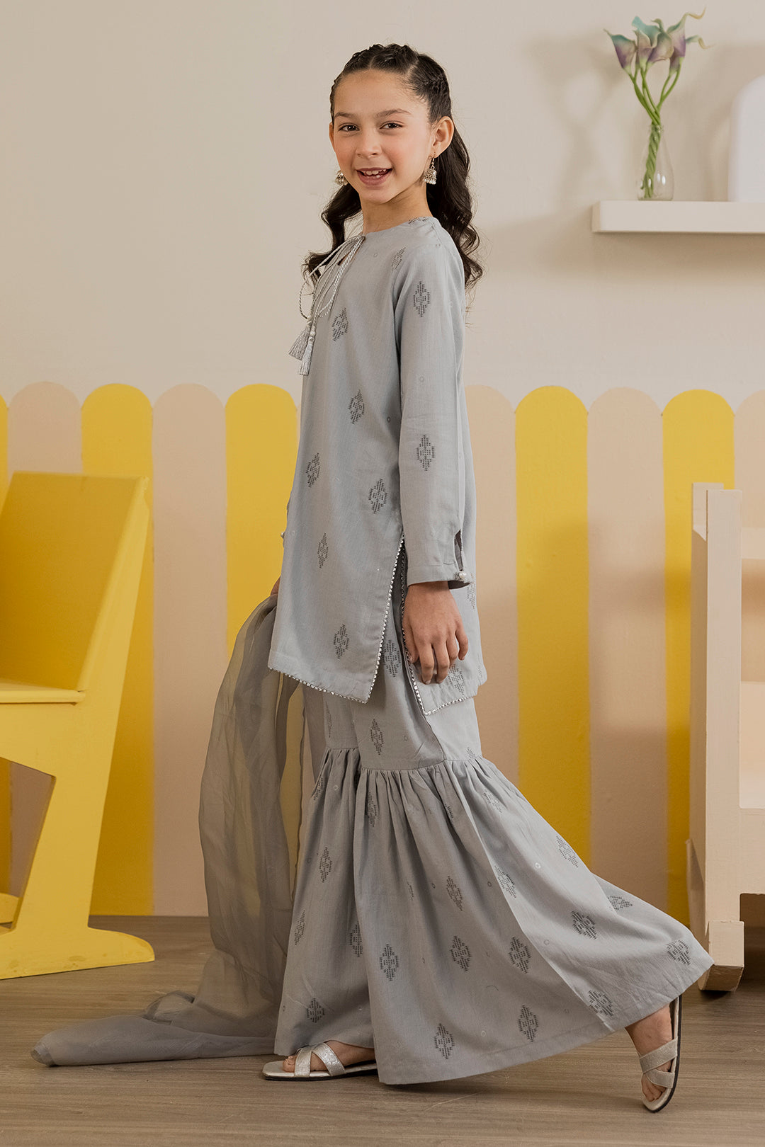 Kurta Dupatta Trouser - 3486