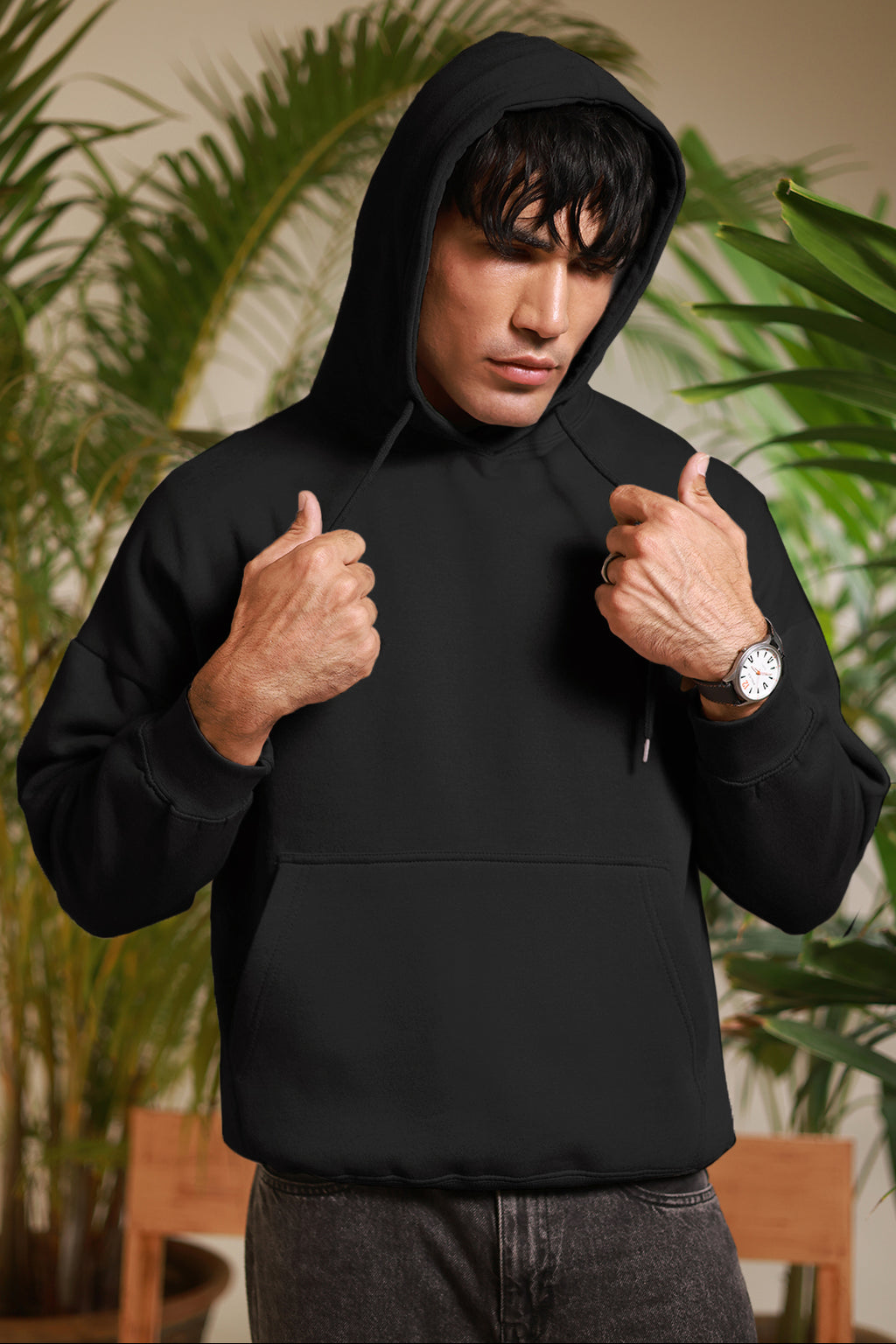 Basic Oversized Hoodie - 5001