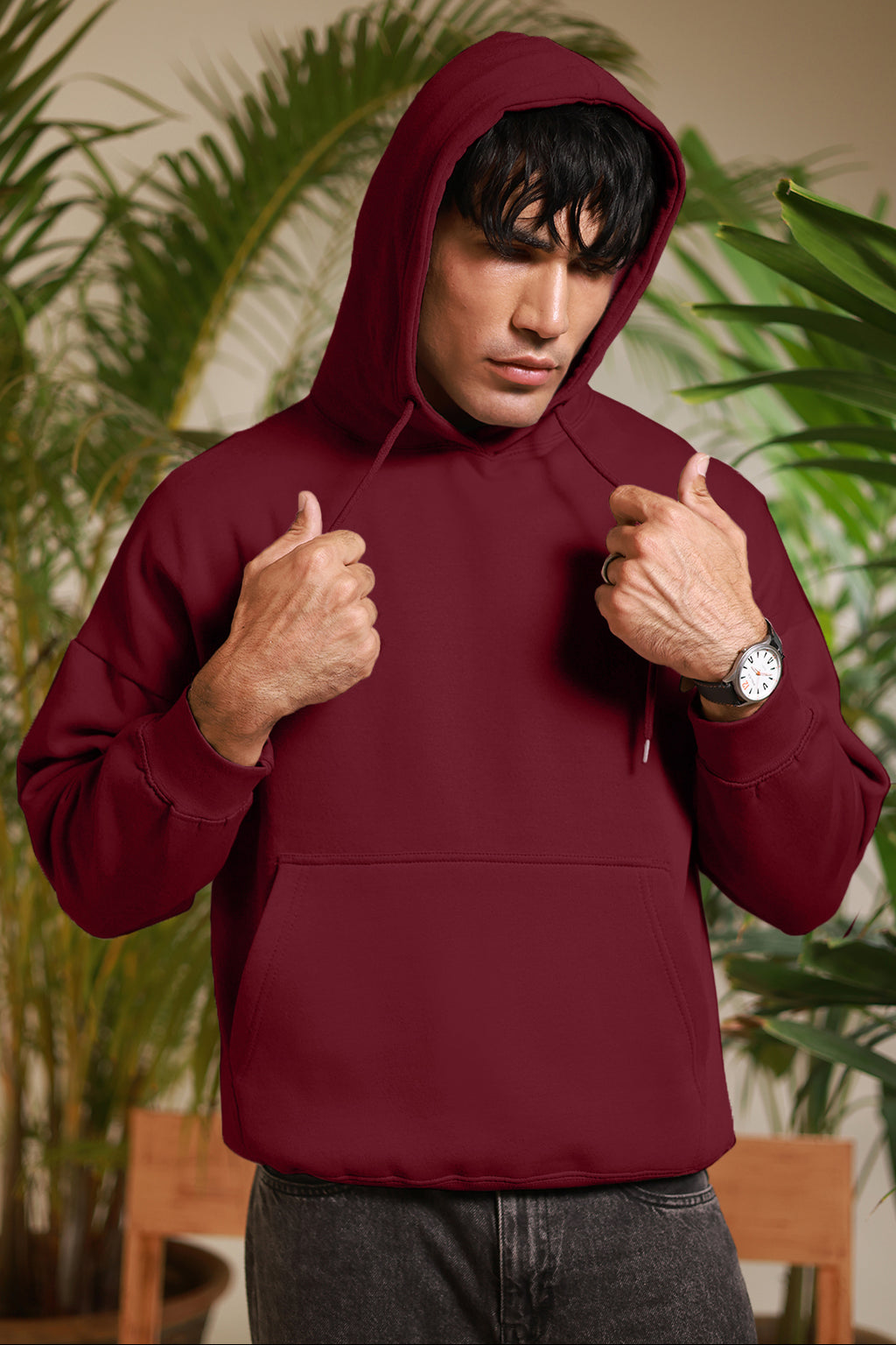 Basic Oversized Hoodie - 5001