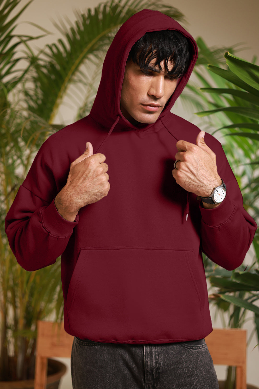 Basic Oversized Hoodie - 5001