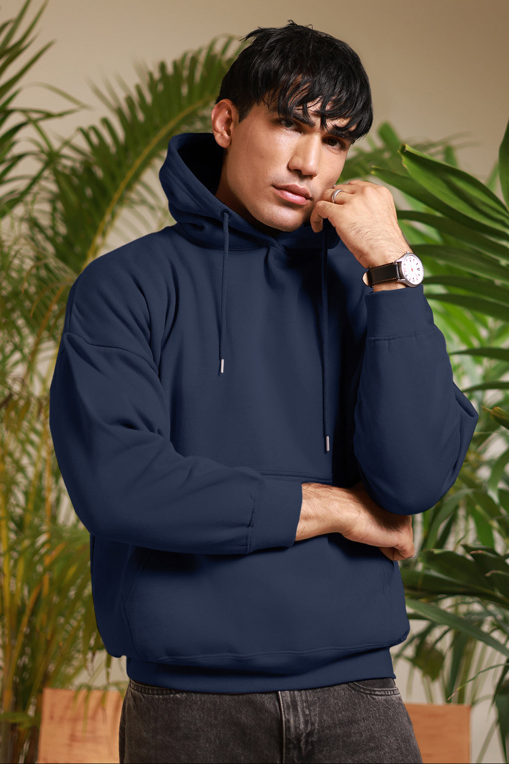 Basic Oversized Hoodie - 5001