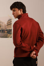 Mock Neck Sweat Shirt - 5001