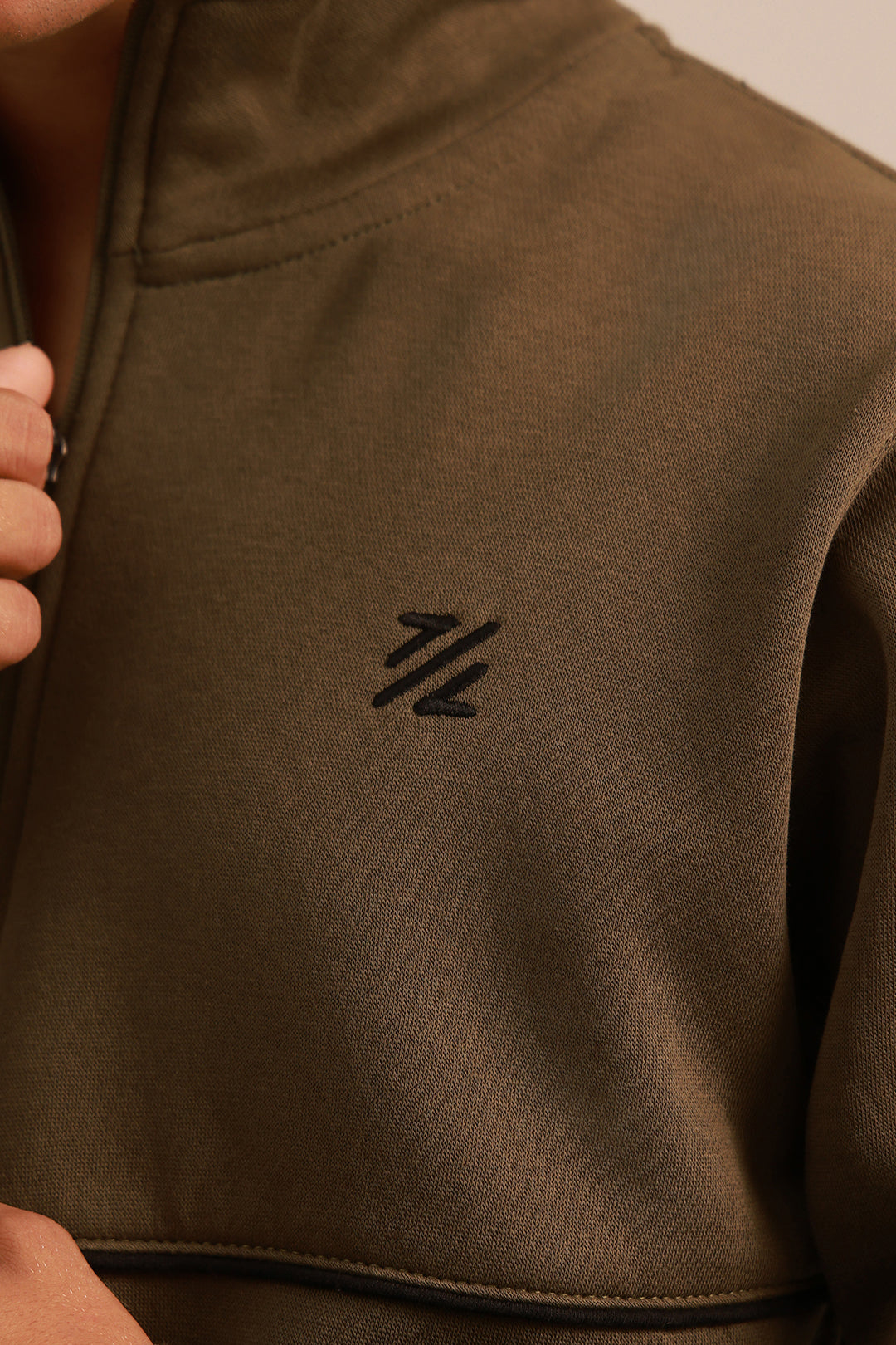 Mock Neck Sweat Shirt - 5001