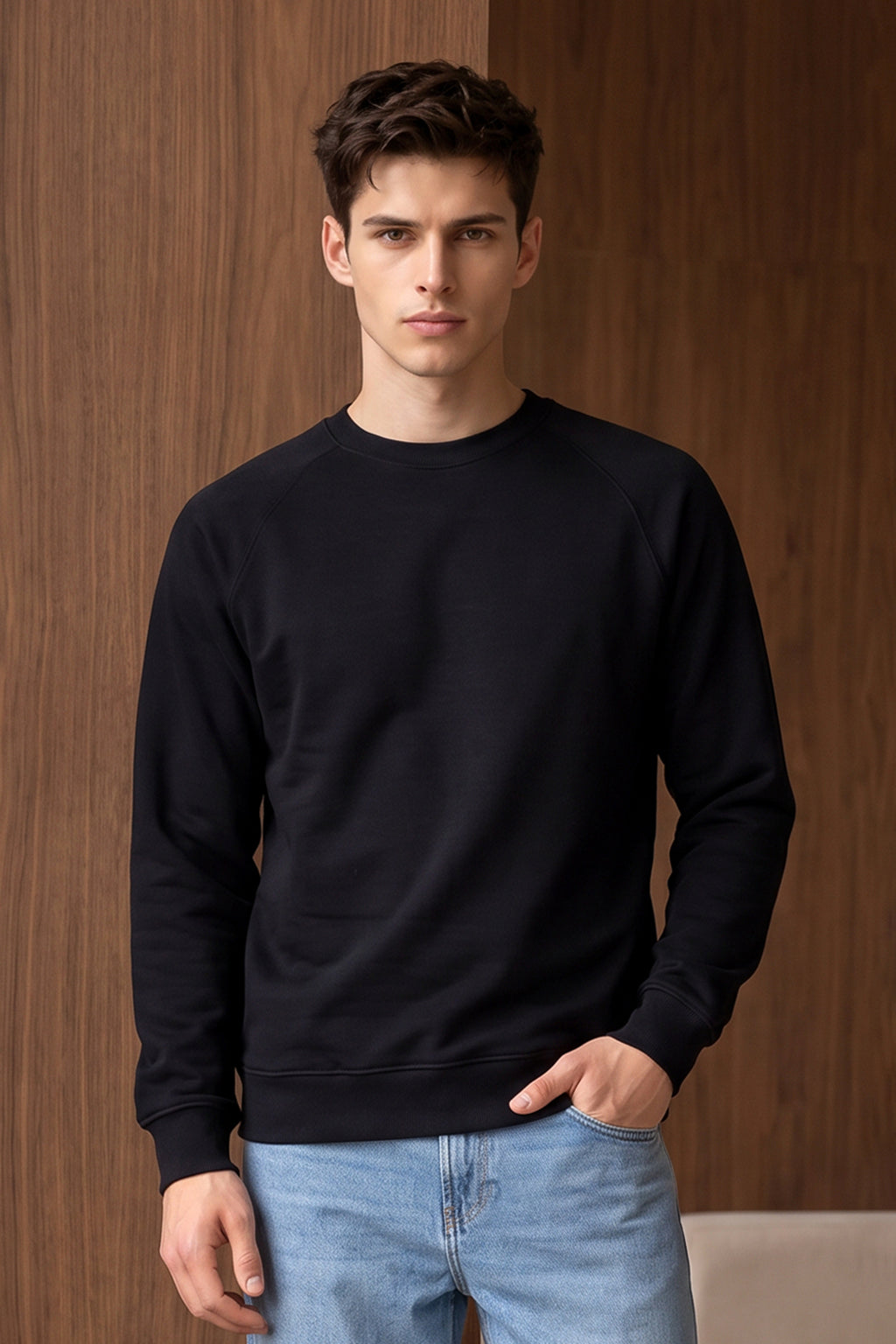 Raglan Sweat Shirt - 1001