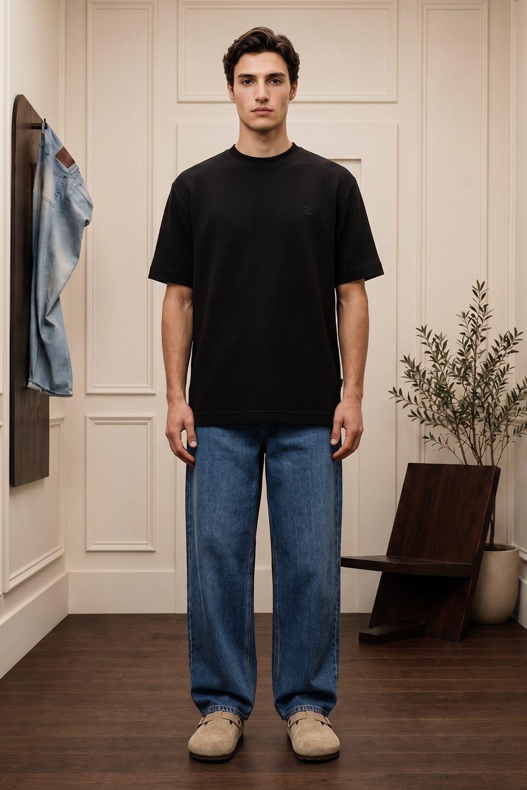 Ottoman Oversized T-Shirt - D001