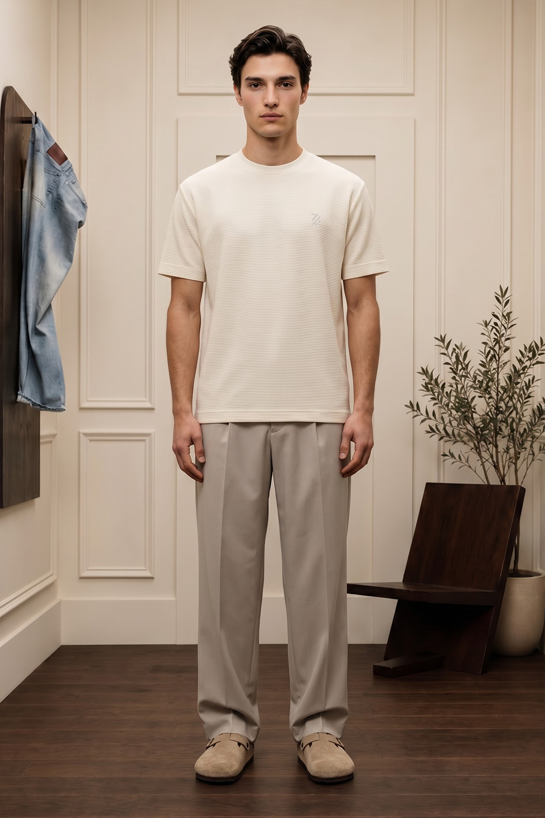 Ottoman Basic Oversized T-Shirt - D001