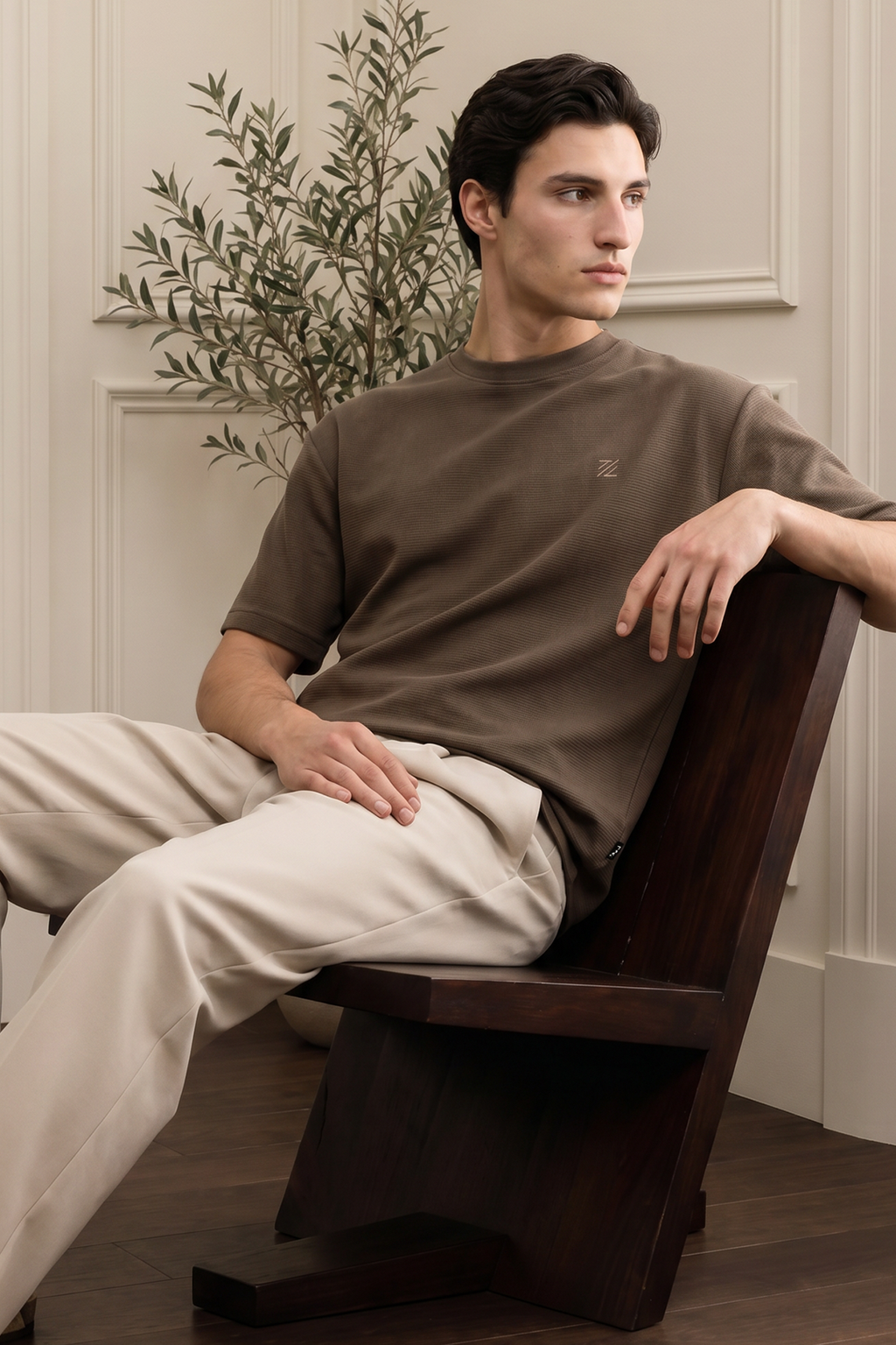 Ottoman Basic Oversized T-Shirt - D001