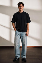 Ottoman Oversized Textured T-Shirt - D002