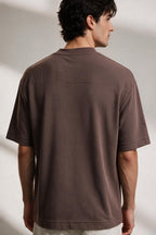 Ottoman Oversized Textured T-Shirt - D002