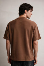 Ottoman Oversized Textured T-Shirt - D002