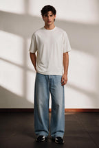 Ottoman Oversized Textured T-Shirt - D002