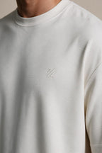 Ottoman Oversized Textured T-Shirt - D002