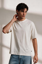 Ottoman Oversized Textured T-Shirt - D002