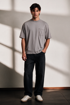 Basic Oversized Pocket T-Shirt