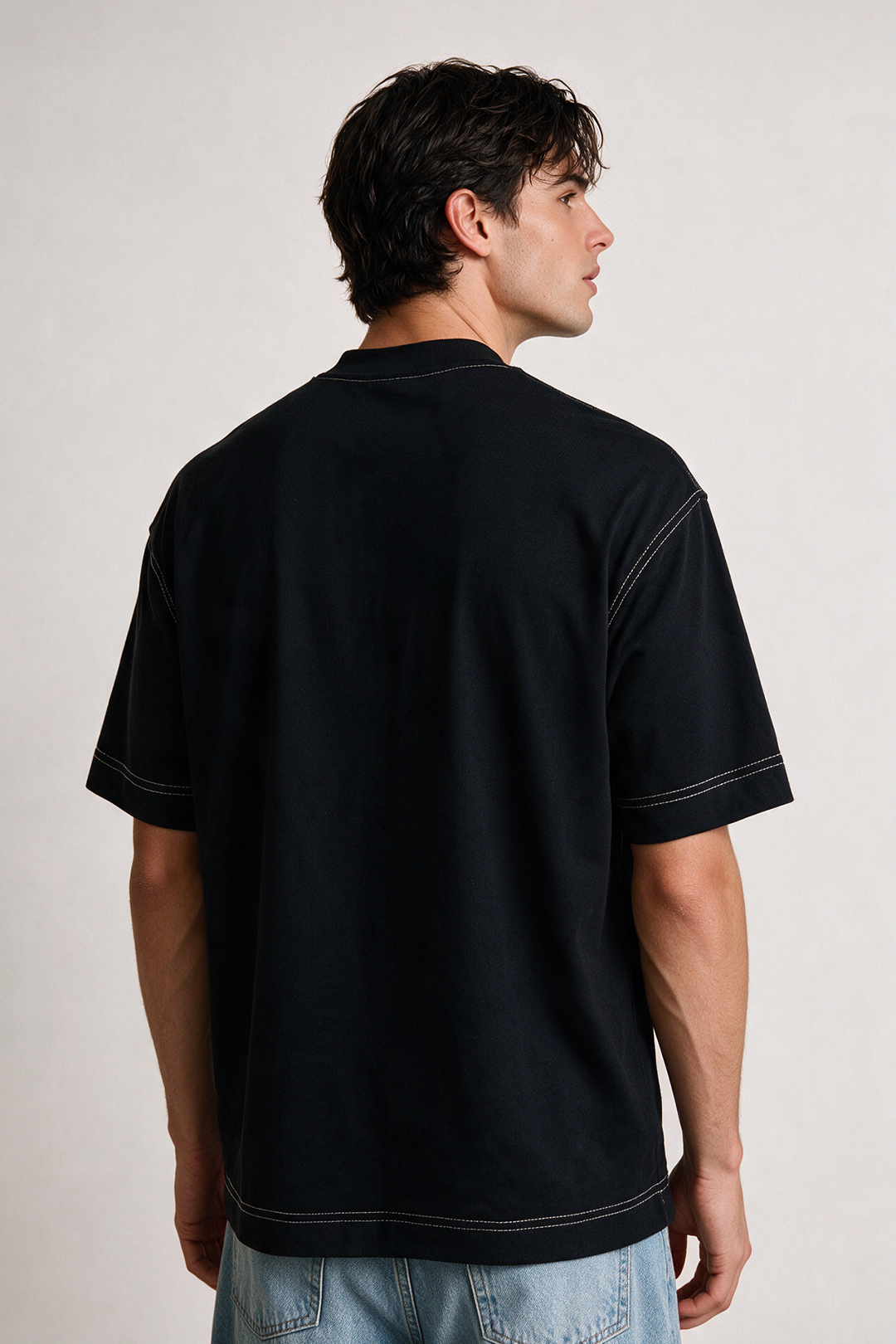 Basic Oversized Pocket T-Shirt
