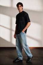 Basic Oversized Pocket T-Shirt