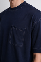 Basic Oversized Pocket T-Shirt